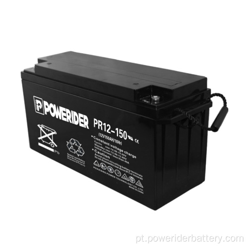 12V 150Ah chumbo ácido ups bateria